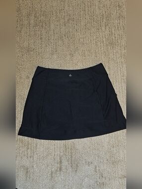 Prana Black Performance Skort with Pocket